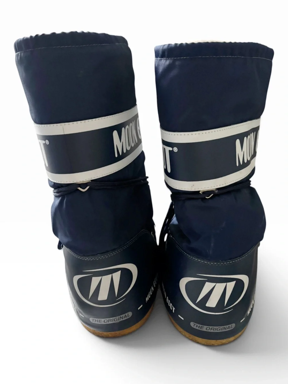MOON BOOTS Iconic Classic Snow Boots Navy Blue Size US 9/EU 41